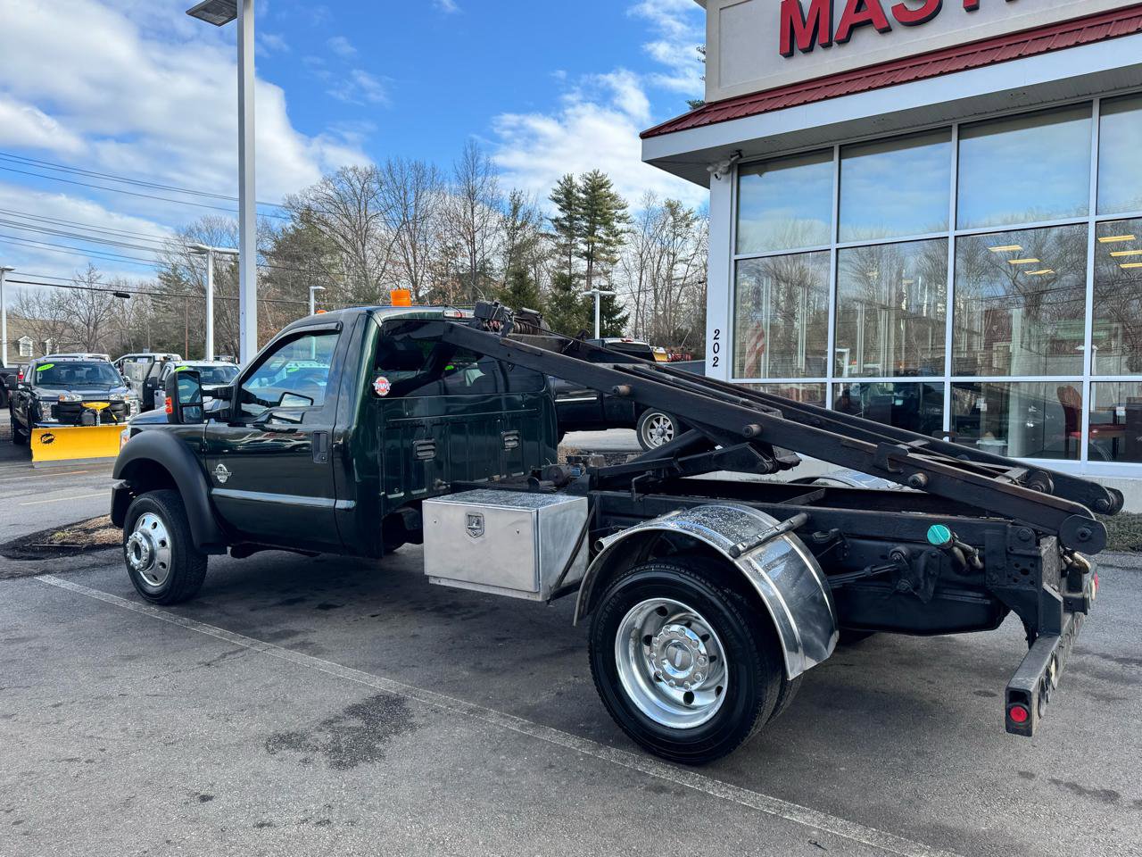 Used 2013 Ford F550 4WD XLT POWERSTROKE DIESEL SWI w/ Snow Plow Prep Pkg image 8