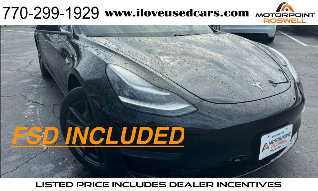 Used 2018 Tesla Model 3 Long Range AWD/4WD image 1