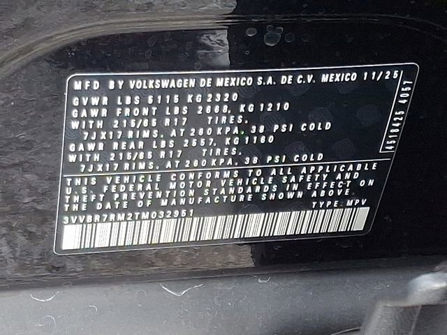 New 2026 Volkswagen Tiguan S image 10
