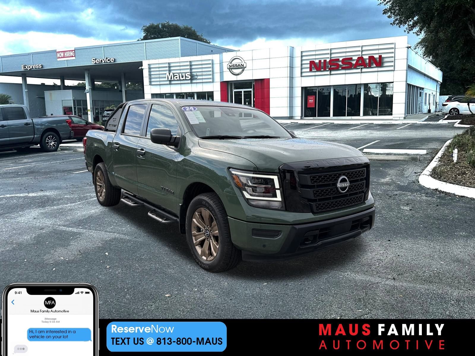 Used 2024 Nissan Titan SV w/ SV Bronze Edition Package