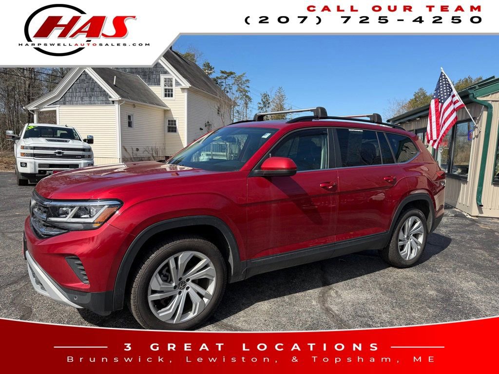 Used 2022 Volkswagen Atlas SE image 2