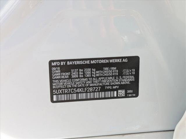 Used 2019 BMW X3 sDrive30i w/ M Sport Package 2 image 25