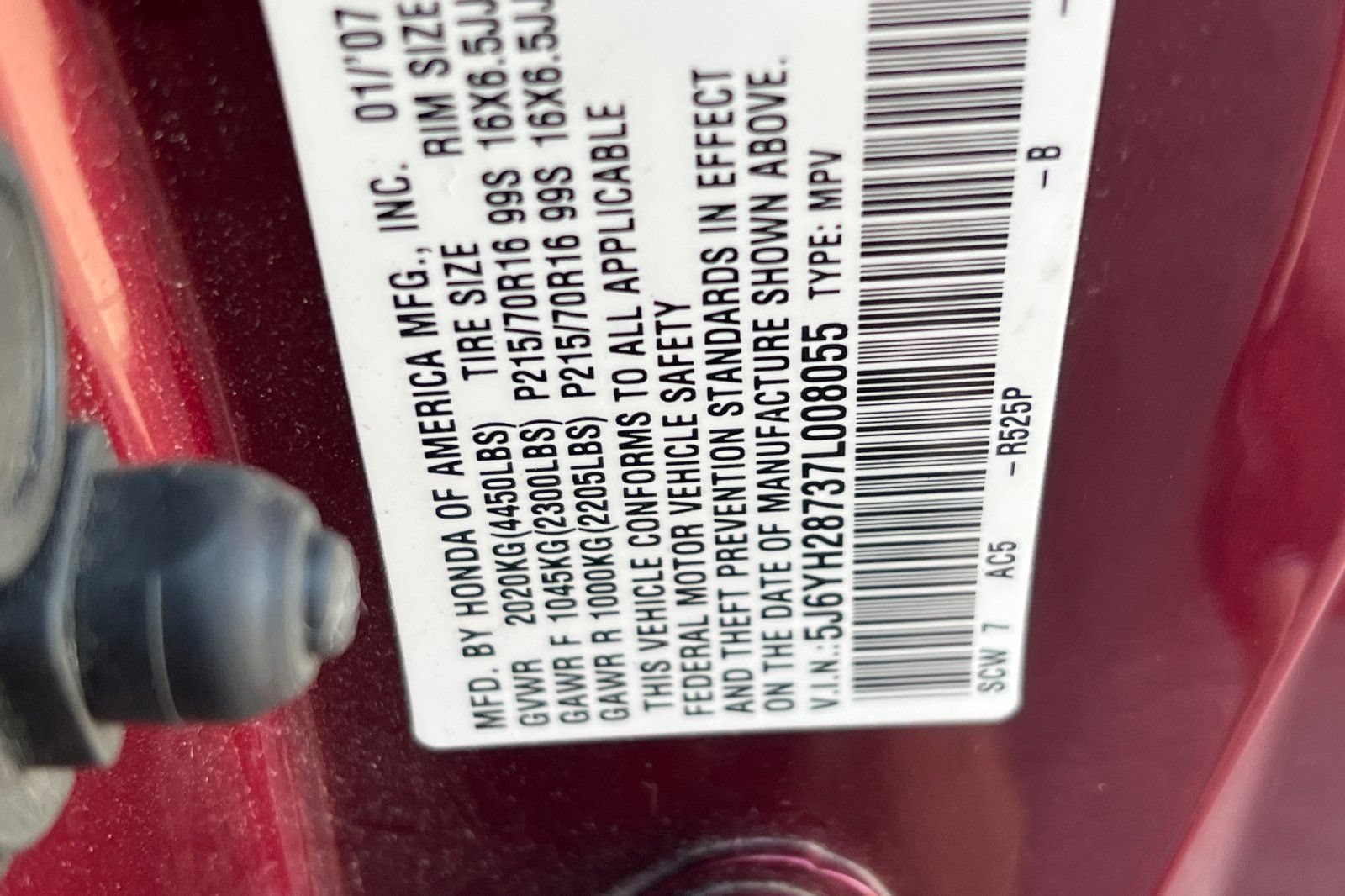 Used 2007 Honda Element EX image 26