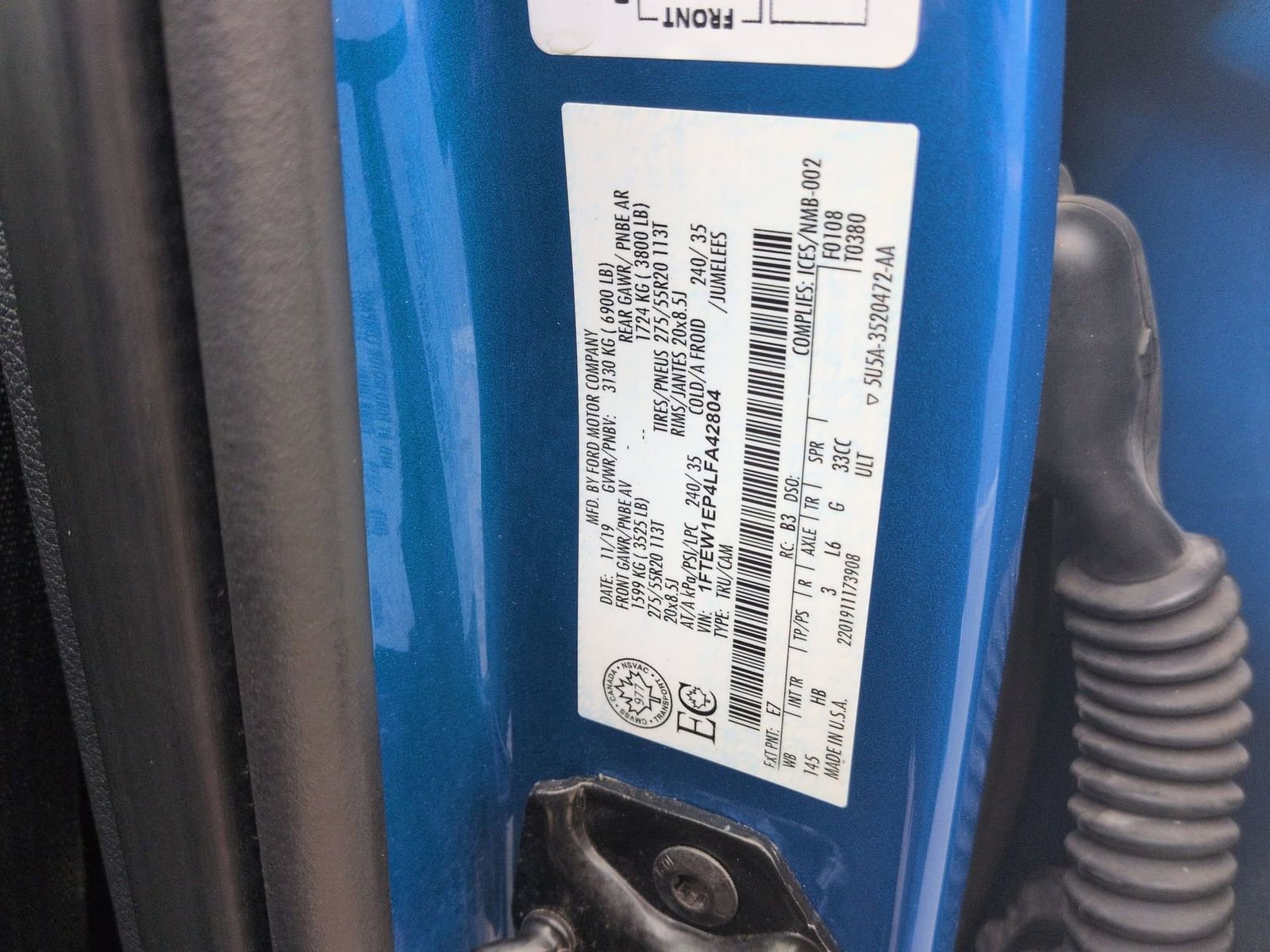 Used 2020 Ford F150 Lariat w/ Equipment Group 502A Luxury image 44