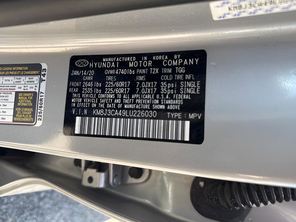 Used 2020 Hyundai Tucson Value w/ Cargo Package AWD/4WD image 6
