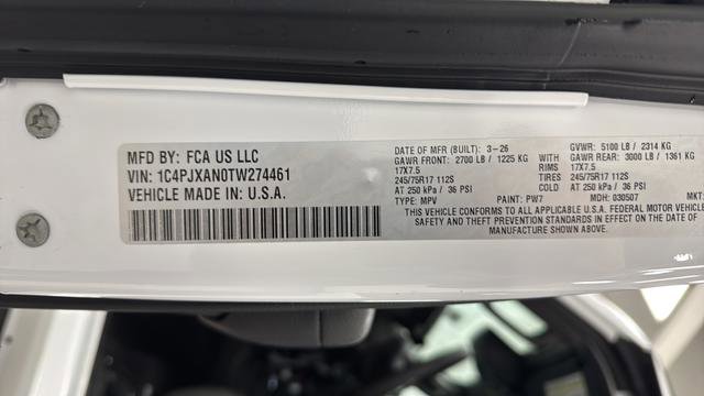 New 2026 Jeep Wrangler Sport S image 32