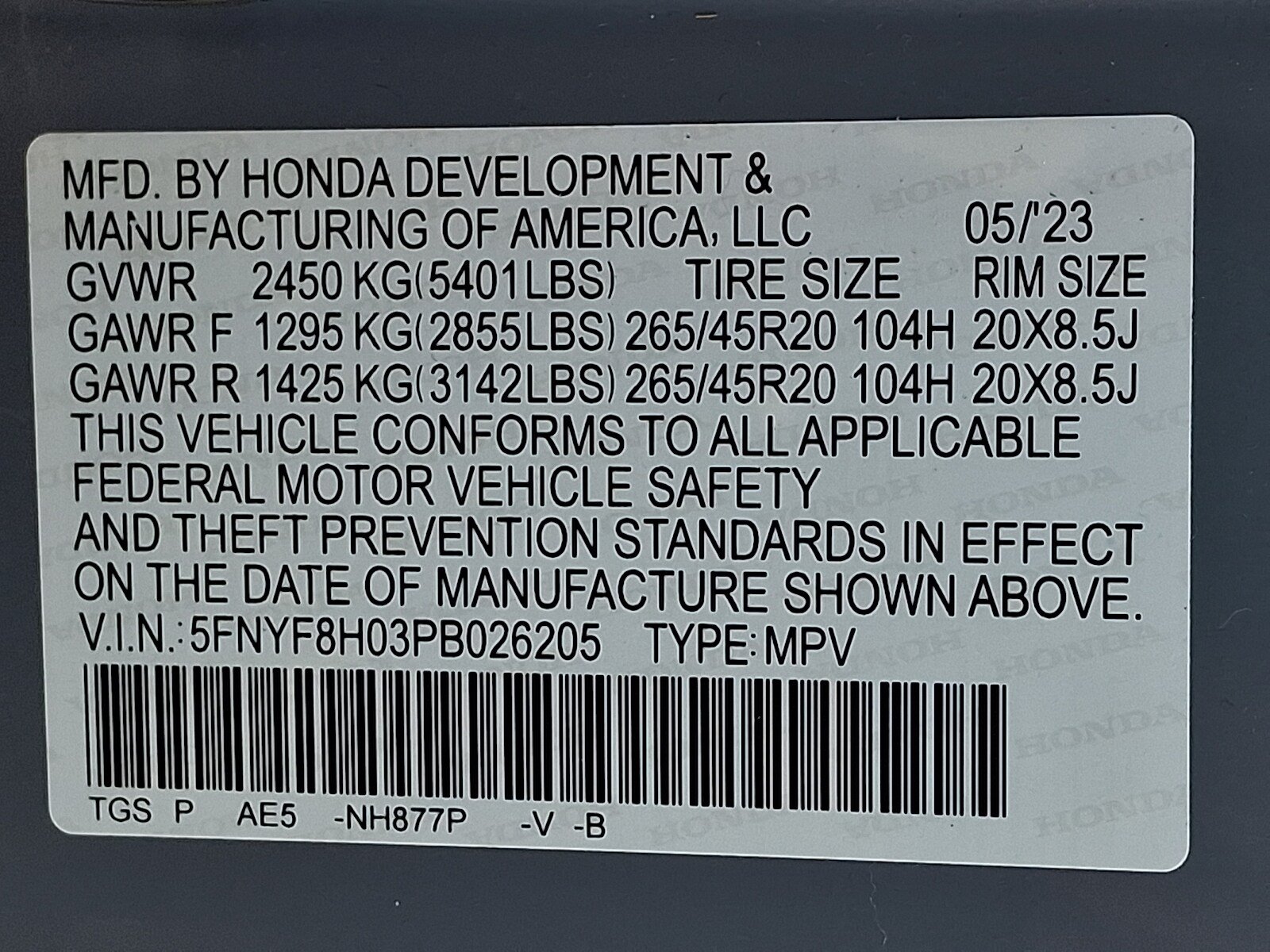 Used 2023 Honda Passport Elite image 30