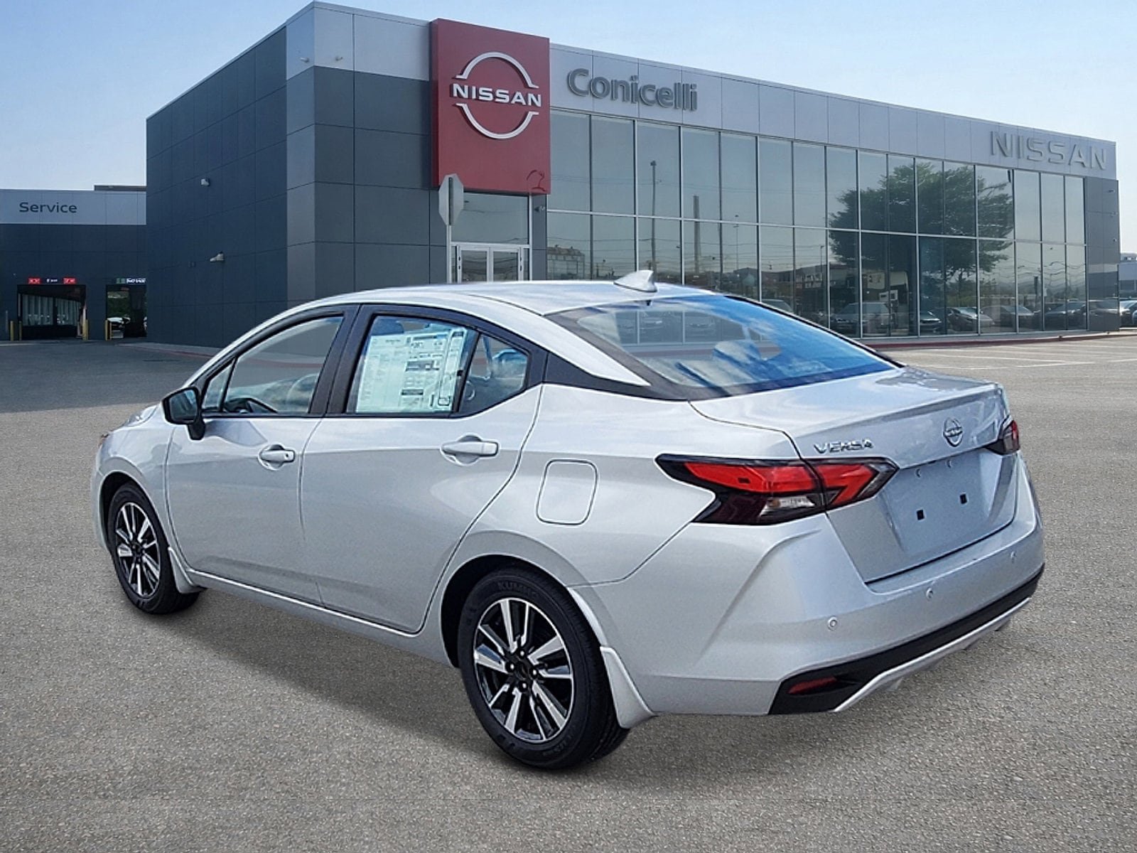 New 2025 Nissan Versa SV w/ Trunk Package FWD image 4