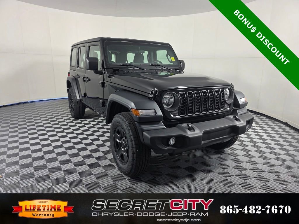 New 2025 Jeep Wrangler Unlimited Sport