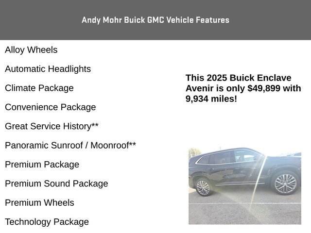 Used 2025 Buick Enclave Avenir image 8