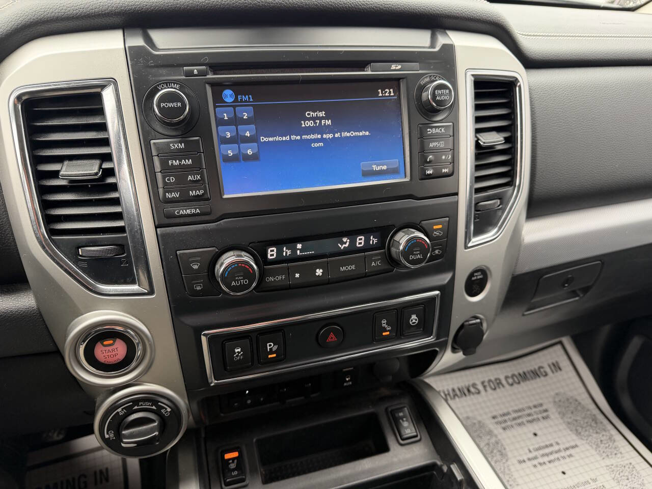 Used 2017 Nissan Titan PRO-4X w/ Pro-4x Convenience Package image 24