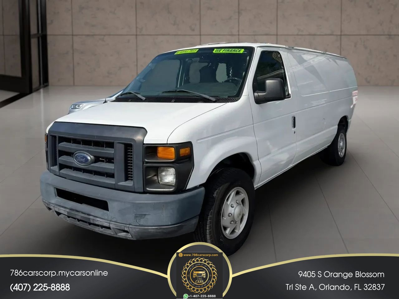 Used 2014 Ford E-250 and Econoline 250 Extended w/ Commercial Cargo Van Package image 3