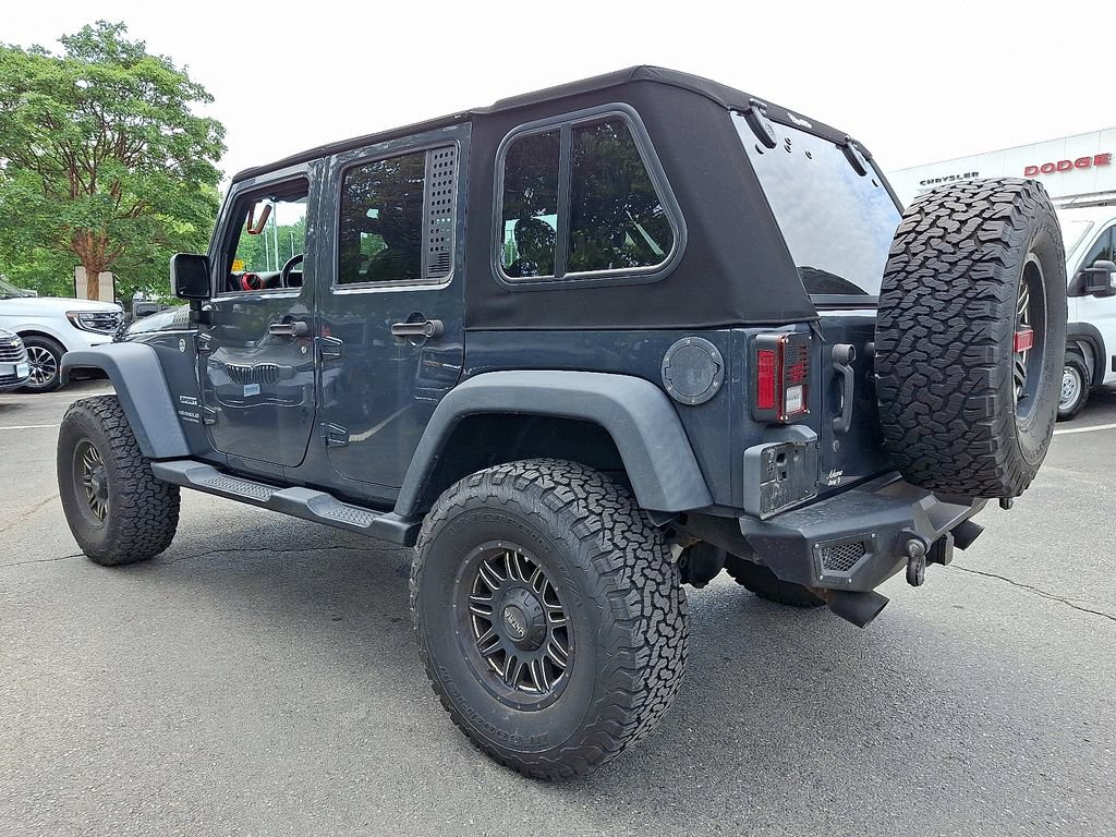 Certified 2017 Jeep Wrangler Unlimited Sport w/ Quick Order Package 24S AWD/4WD image 4