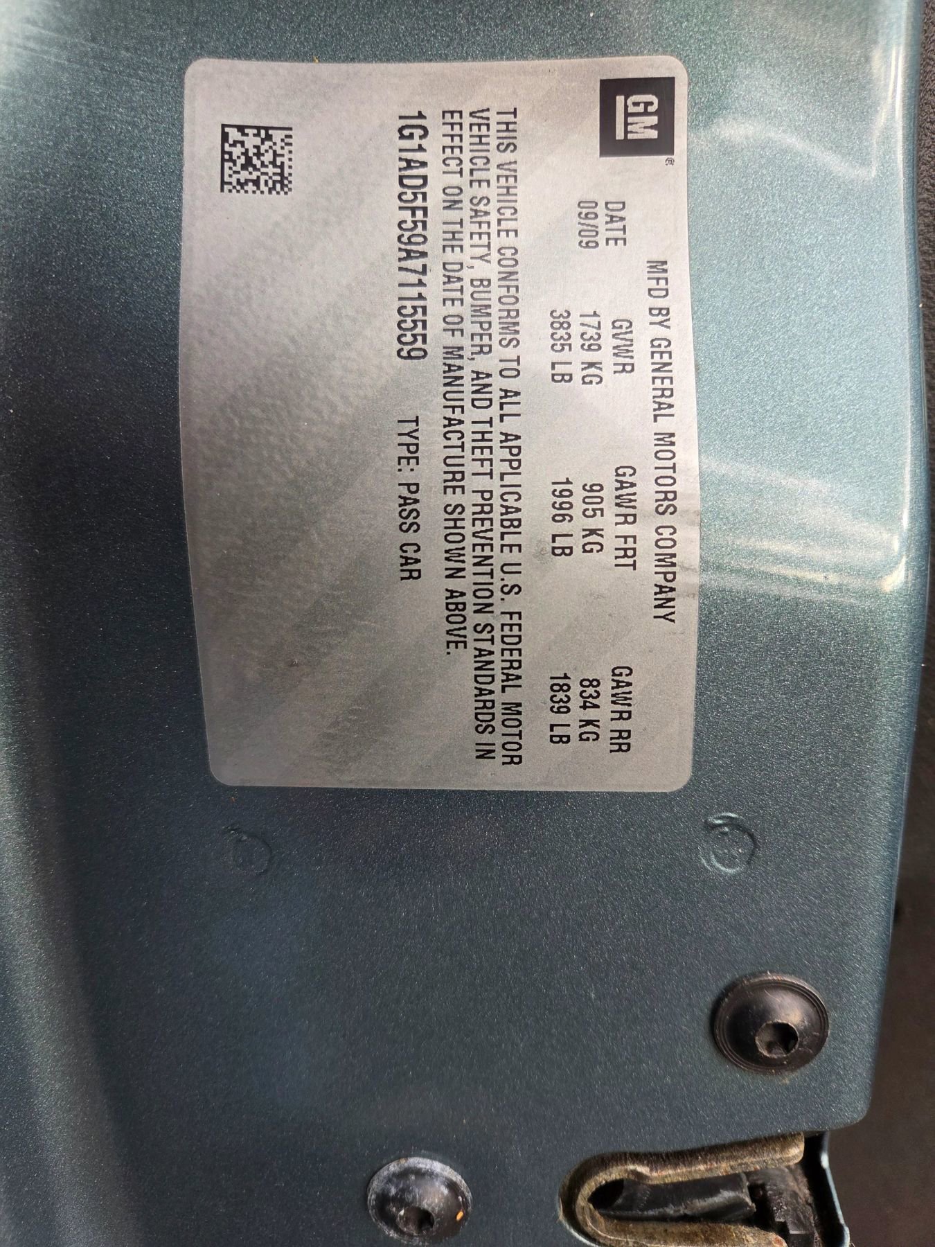 Used 2010 Chevrolet Cobalt LT w/ My Link Package FWD image 10