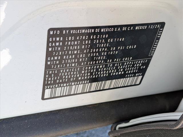 Used 2026 Volkswagen Tiguan S FWD image 24
