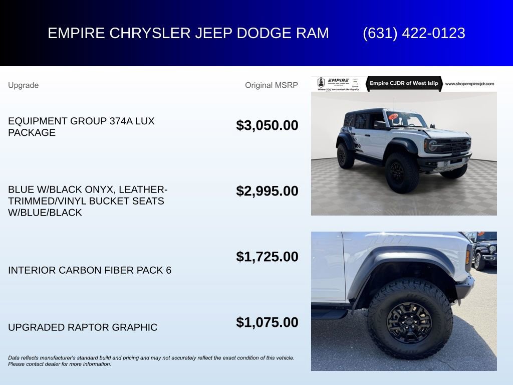 Used 2023 Ford Bronco Raptor image 6