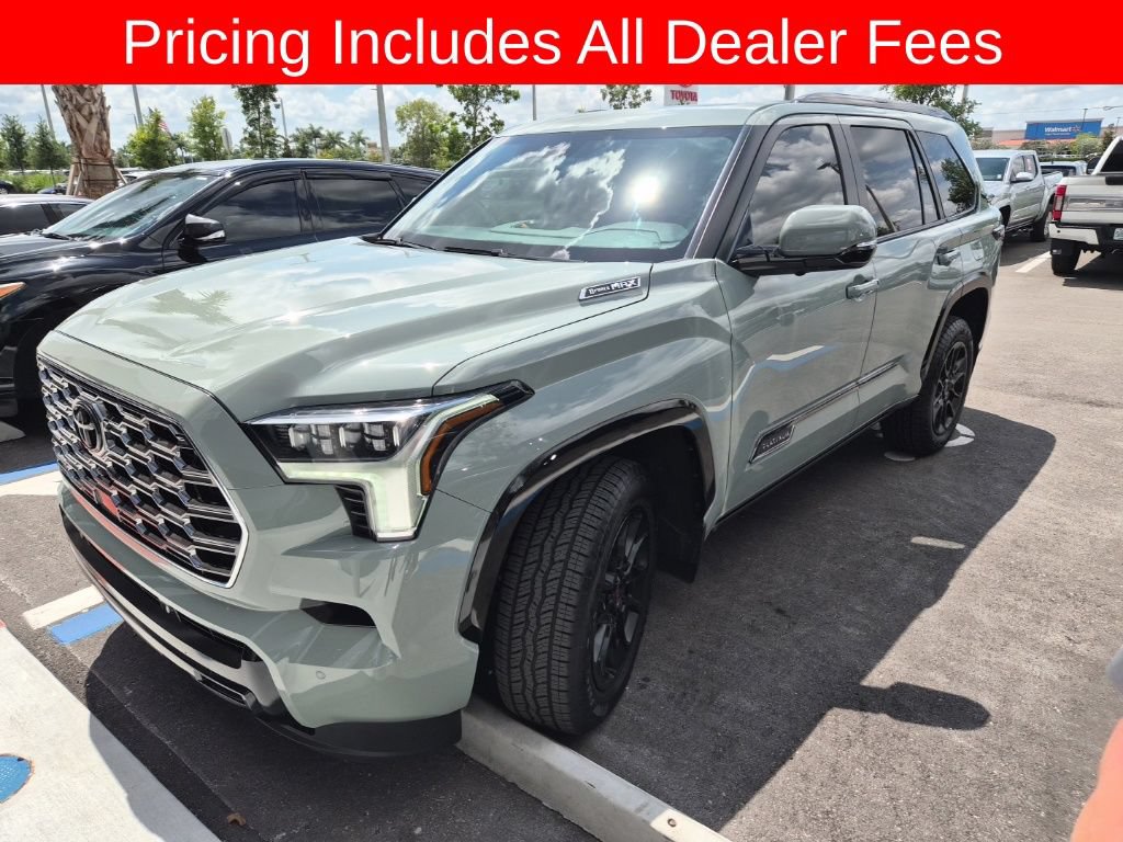 Used 2025 Toyota Sequoia Platinum AWD/4WD image 1