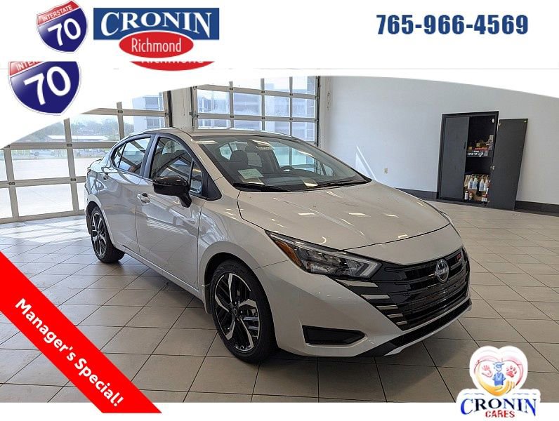 New 2025 Nissan Versa SR w/ Trunk Package