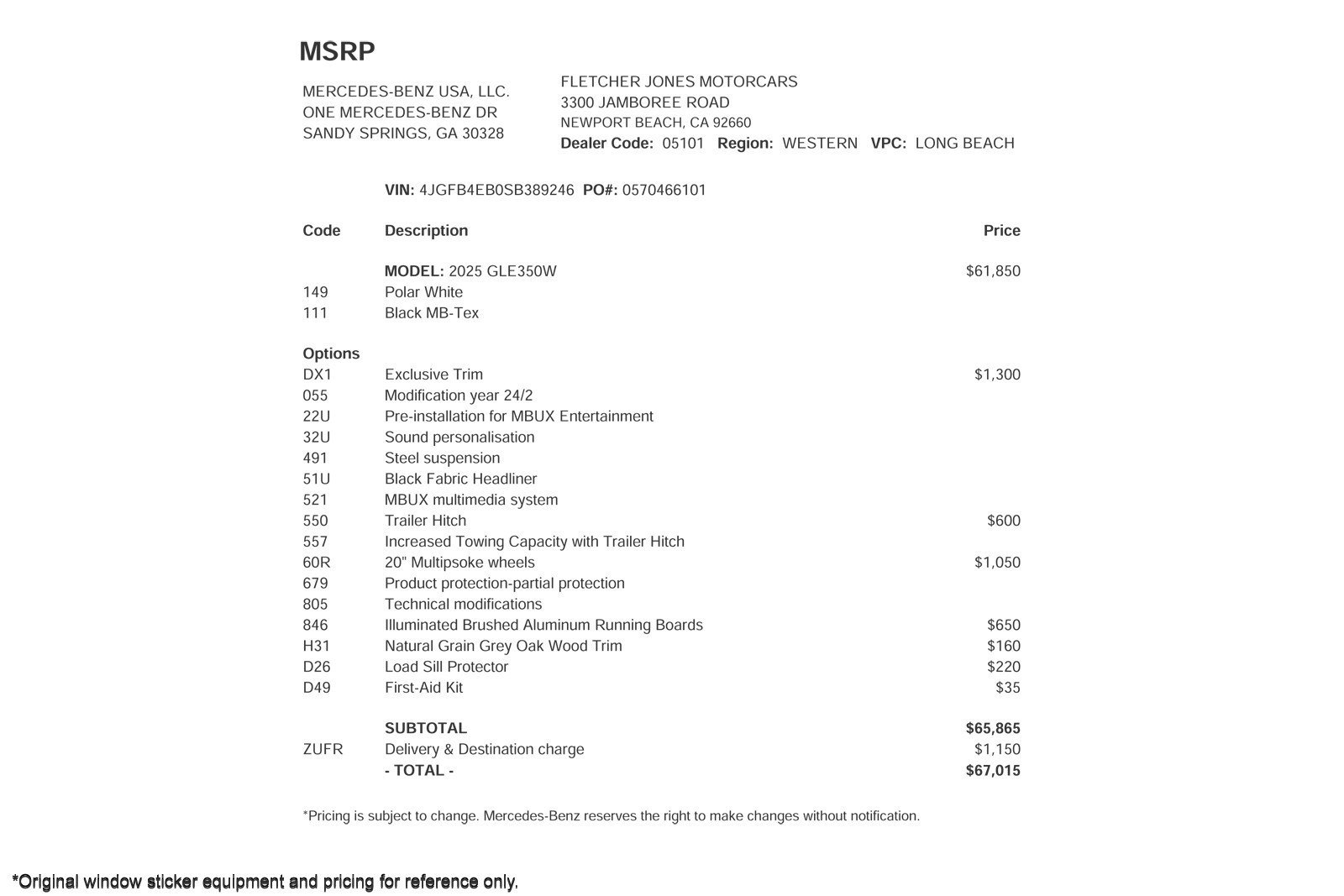 Certified 2025 Mercedes-Benz GLE 350 GLE 350 SUV image 27