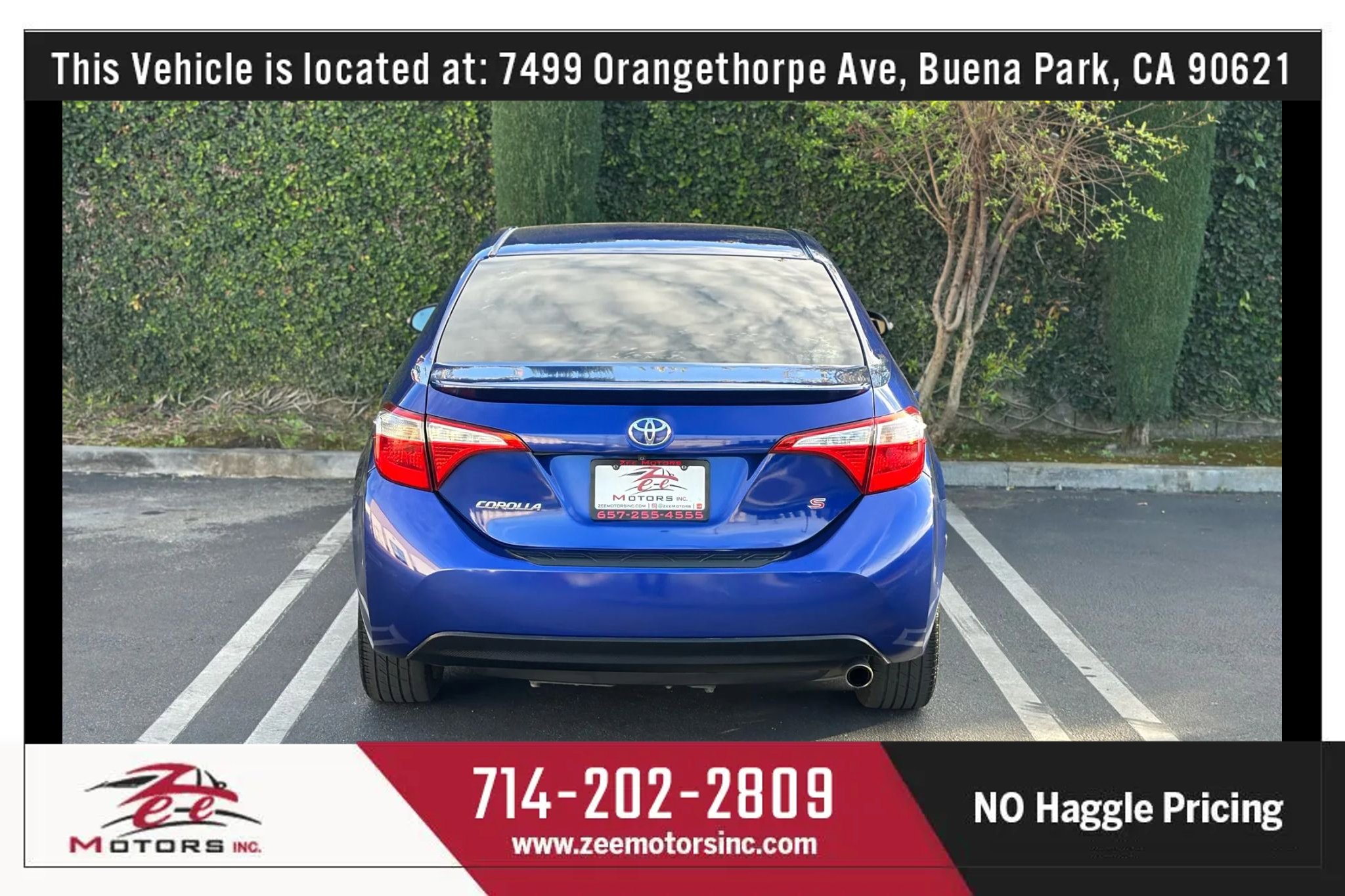 Used 2014 Toyota Corolla S image 8