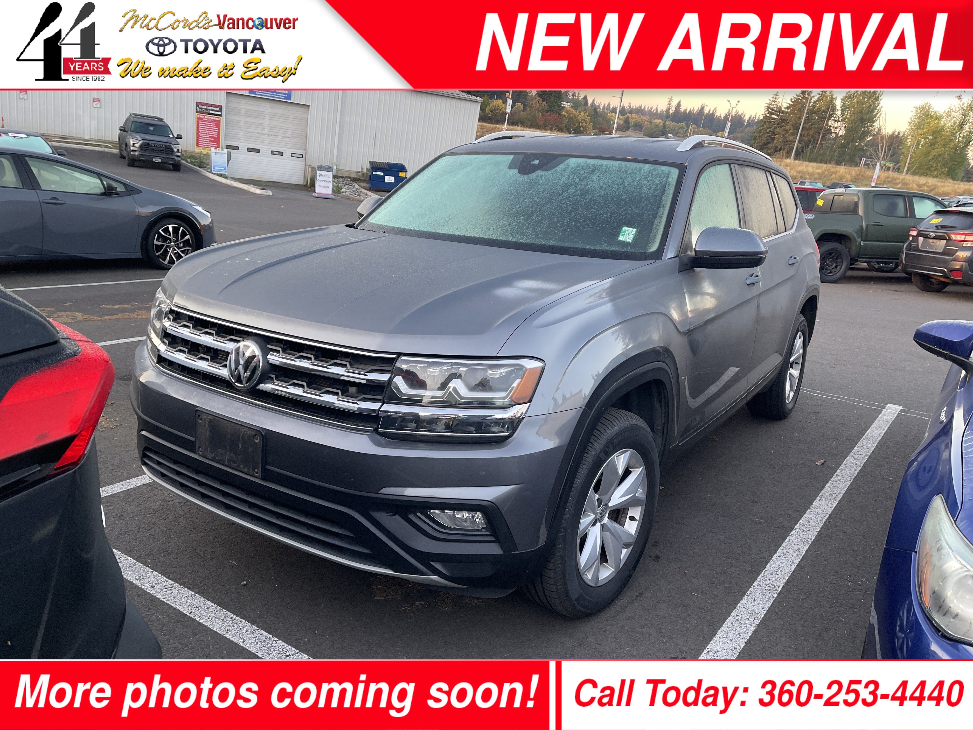 Used 2018 Volkswagen Atlas SE AWD/4WD image 1