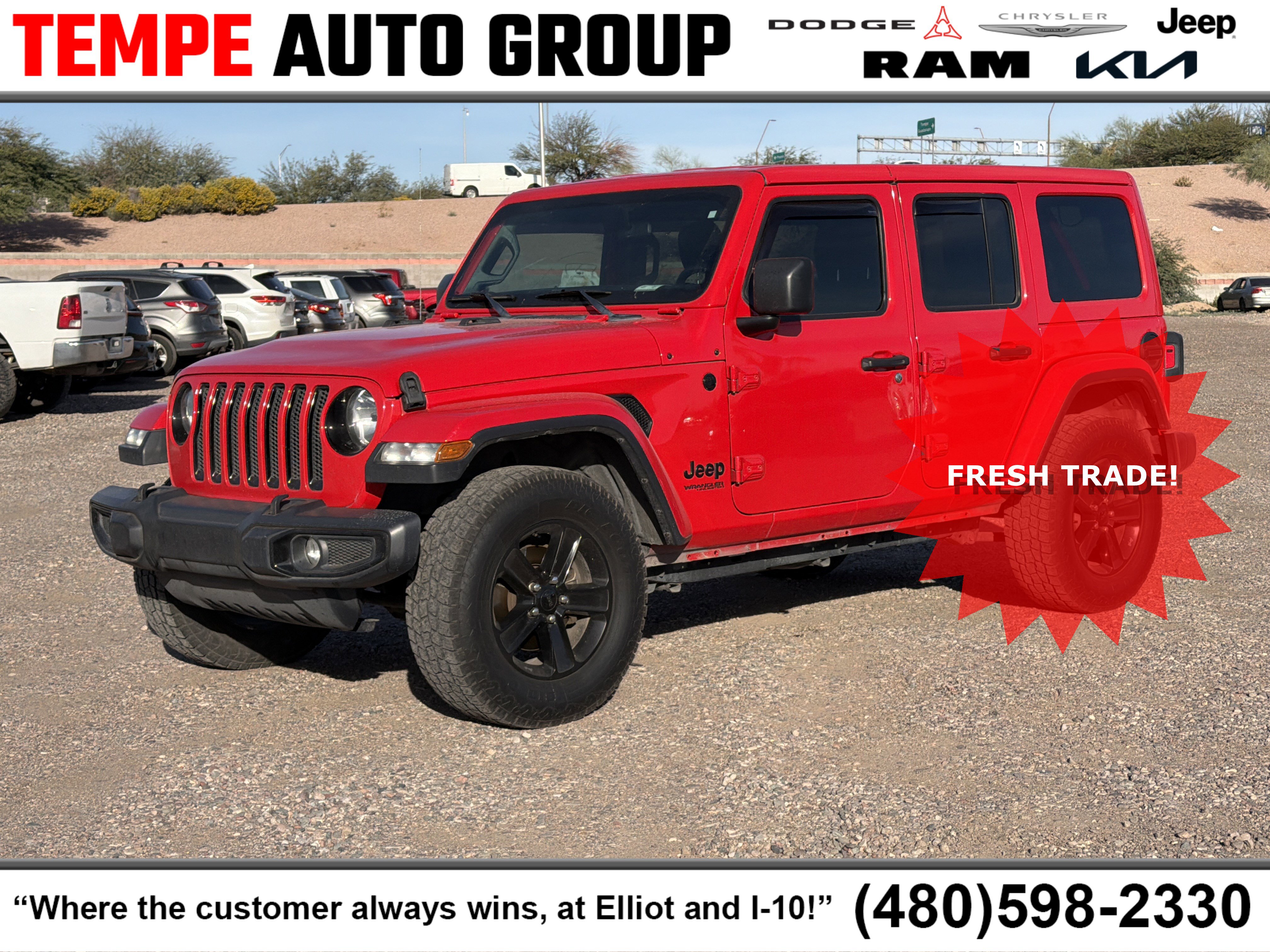 Used 2020 Jeep Wrangler Unlimited Sahara