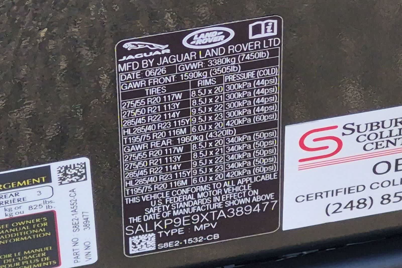 New 2026 Land Rover Range Rover SE AWD/4WD image 35