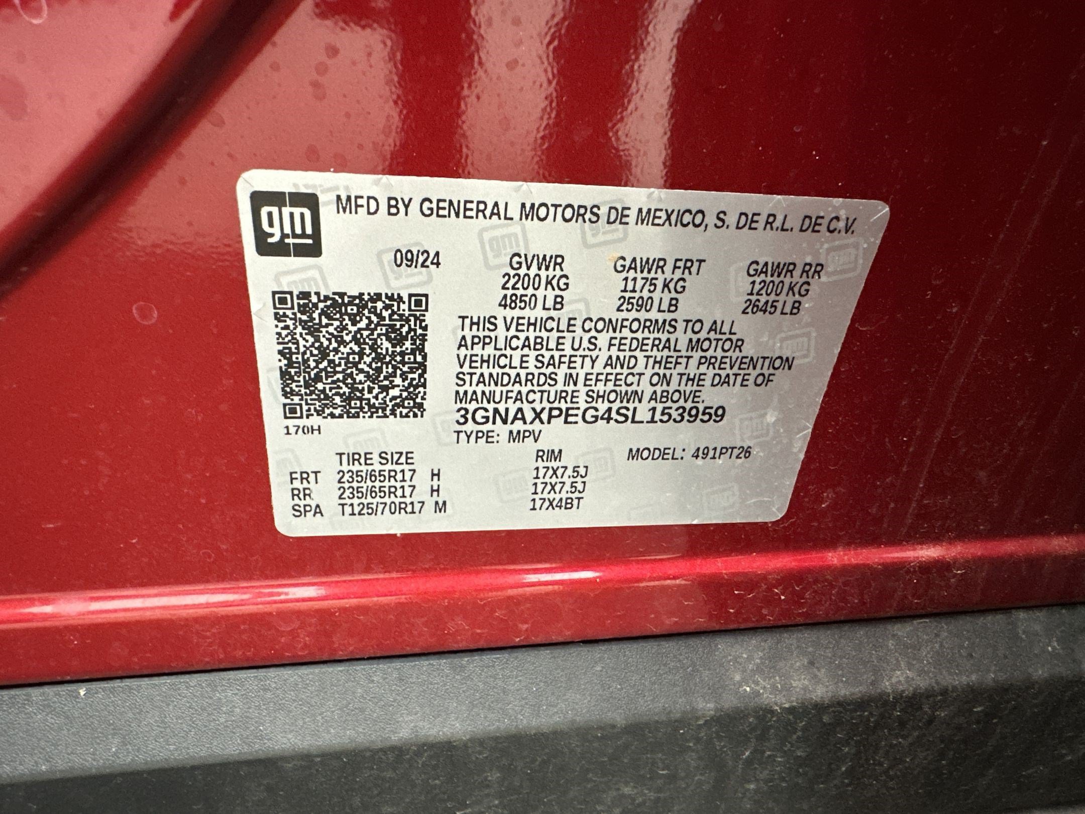 Certified 2025 Chevrolet Equinox LT w/ Safety and Technology Package AWD/4WD image 27