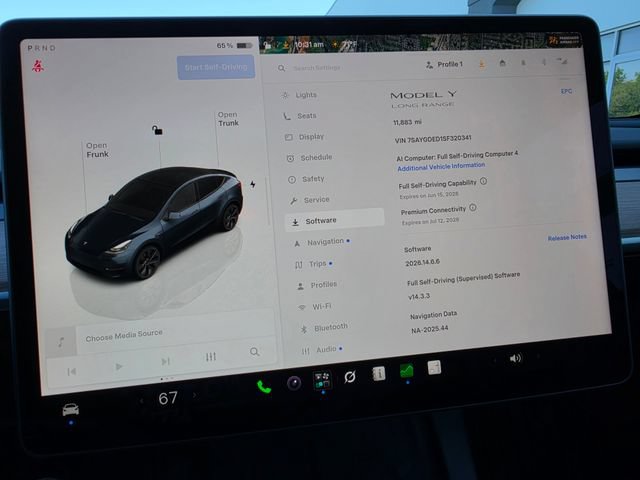Used 2025 Tesla Model Y Long Range RWD image 53
