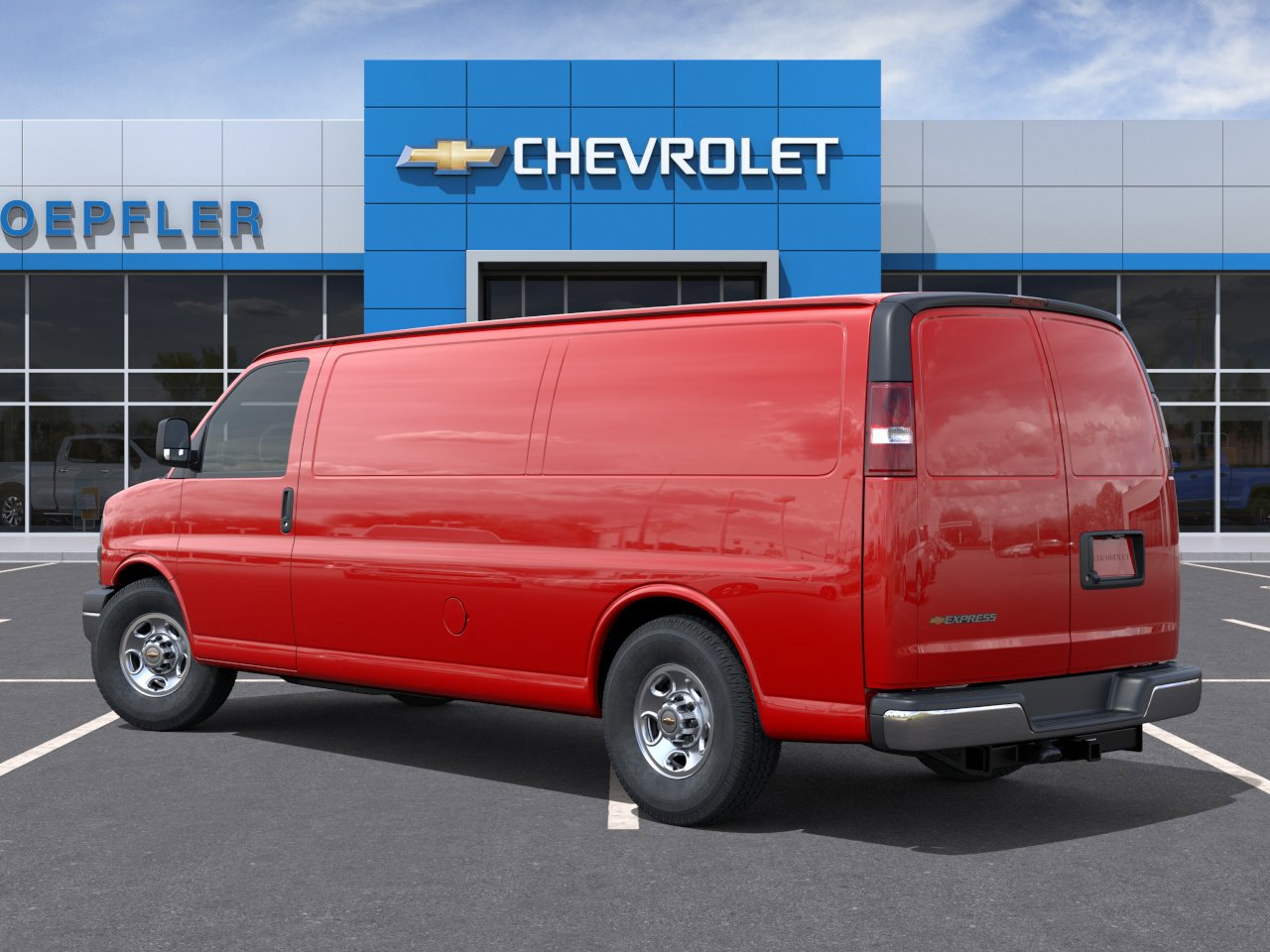 New 2025 Chevrolet Express 3500 Extended w/ Driver Convenience Package RWD image 3