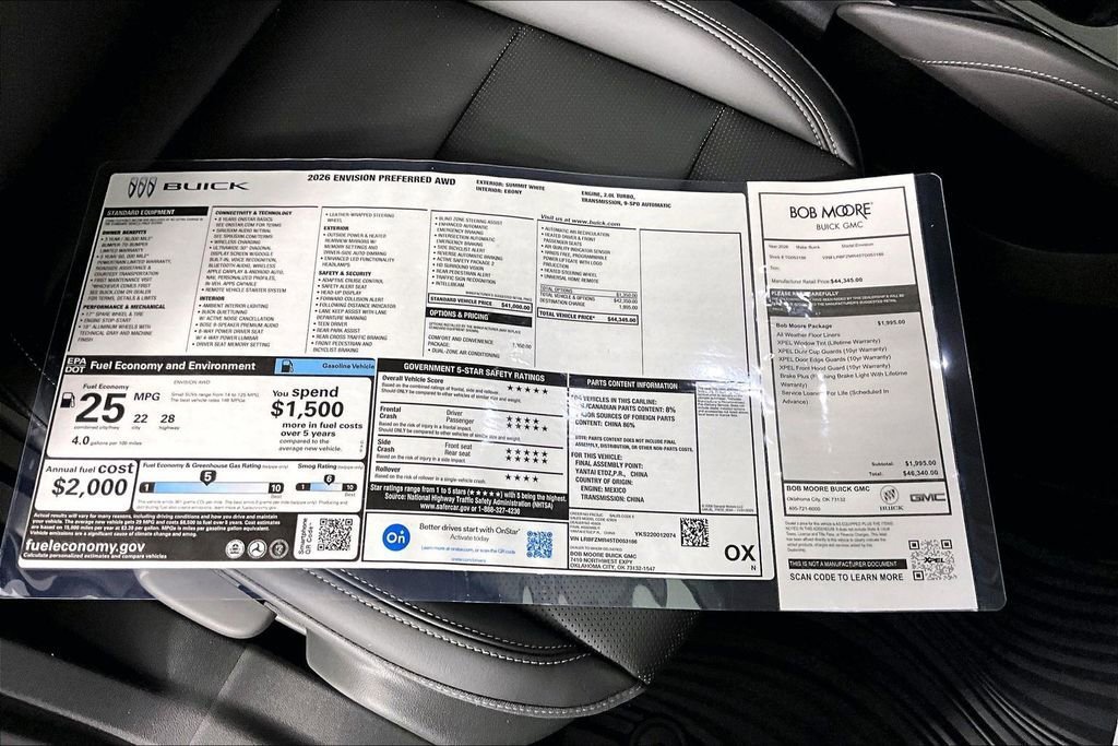 New 2026 Buick Envision Preferred AWD/4WD image 14