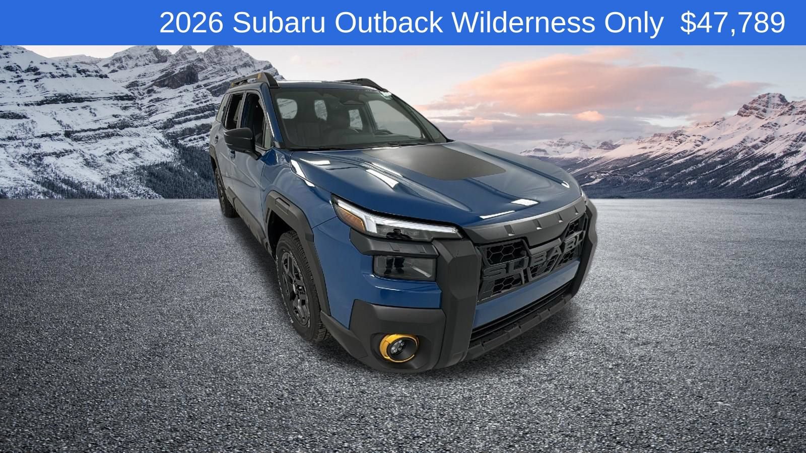 New 2026 Subaru Outback Wilderness