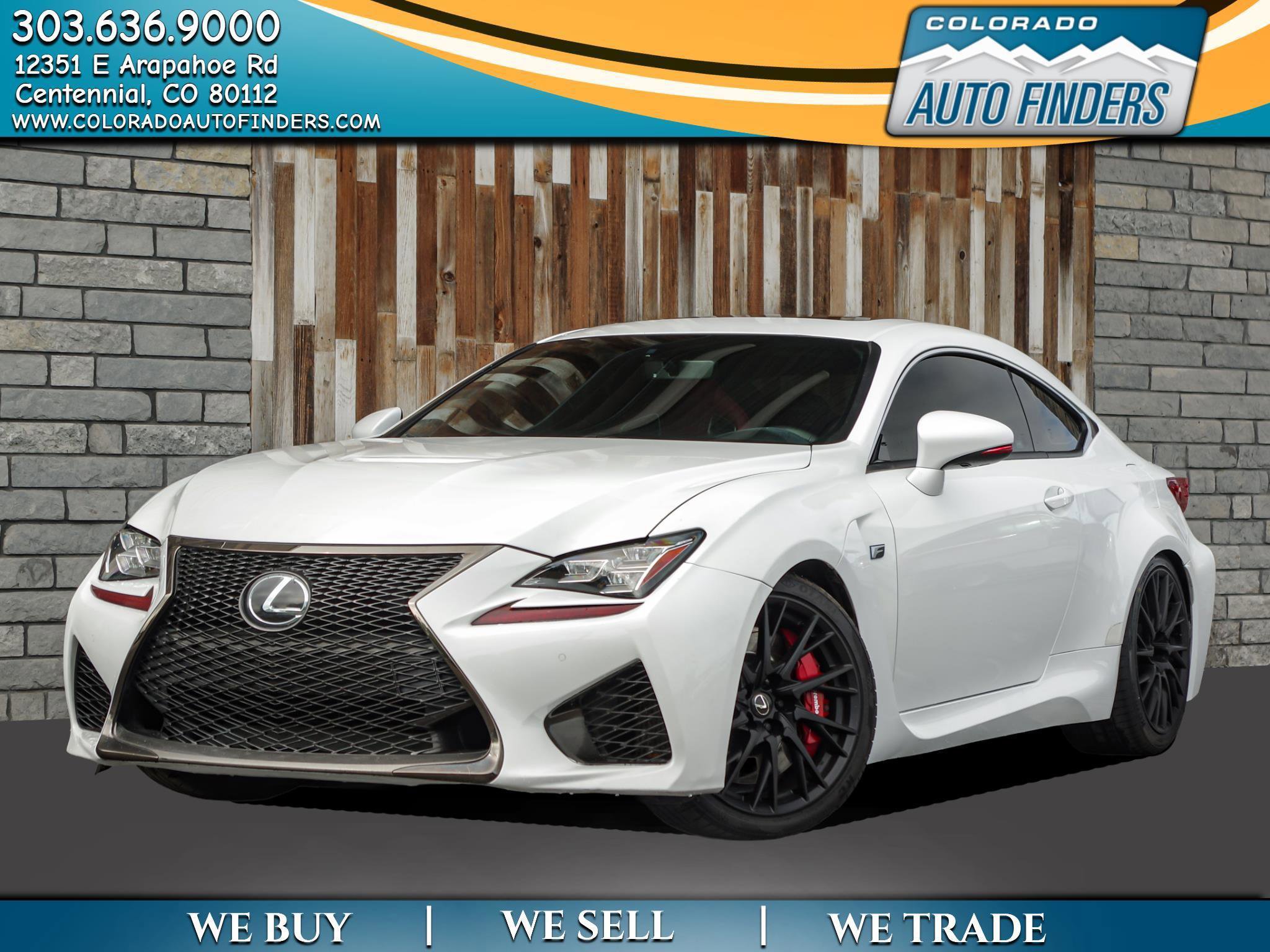 Used 2017 Lexus RC F w/ Premium Package RWD image 1