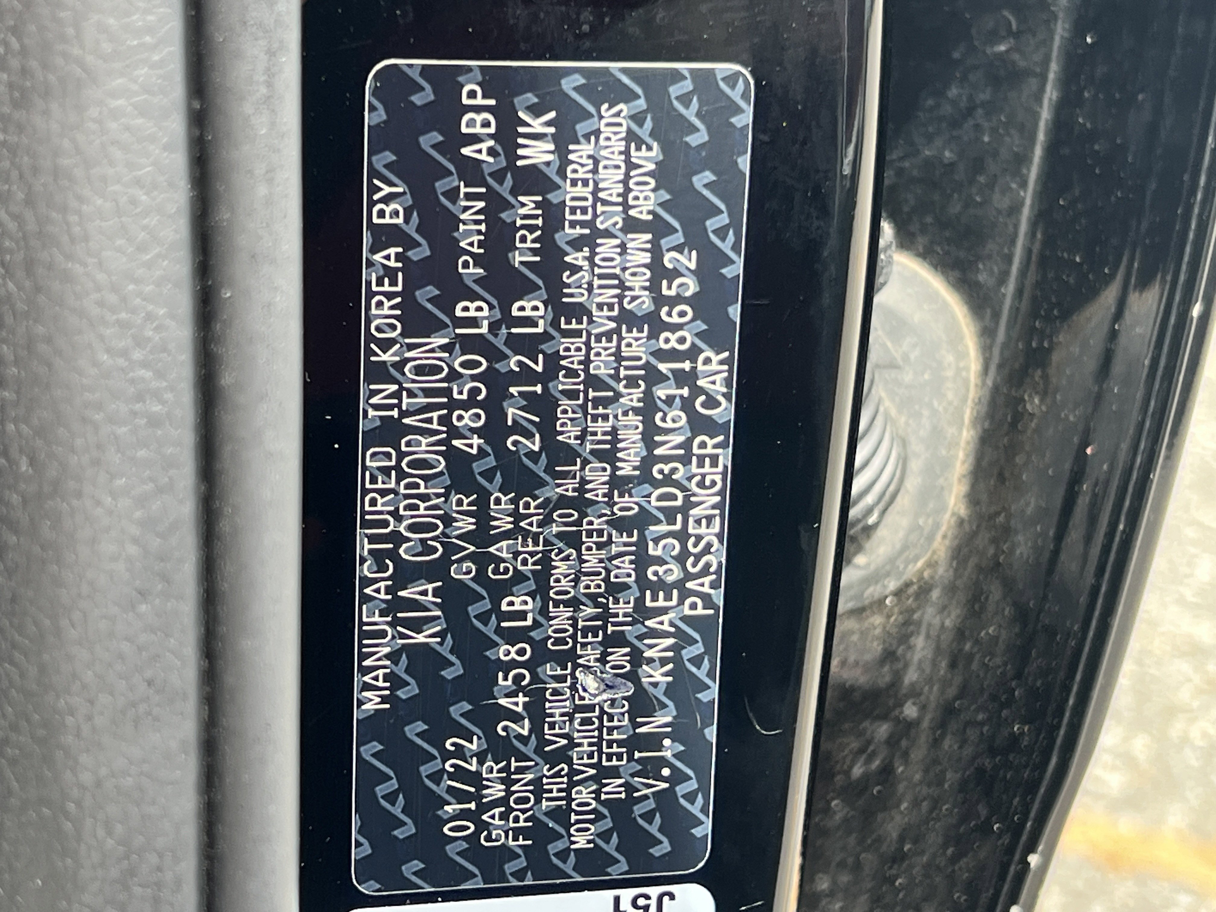 Used 2022 Kia Stinger GT-Line w/ Sun & Sound Package RWD image 35