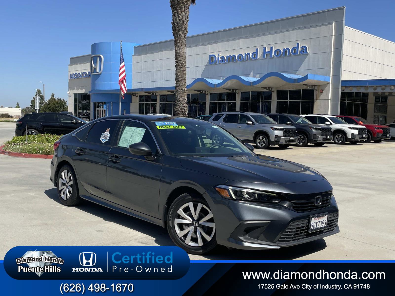 Certified 2023 Honda Civic LX video 1