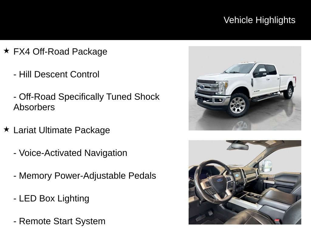 Used 2019 Ford F250 Lariat w/ Lariat Ultimate Package AWD/4WD image 11