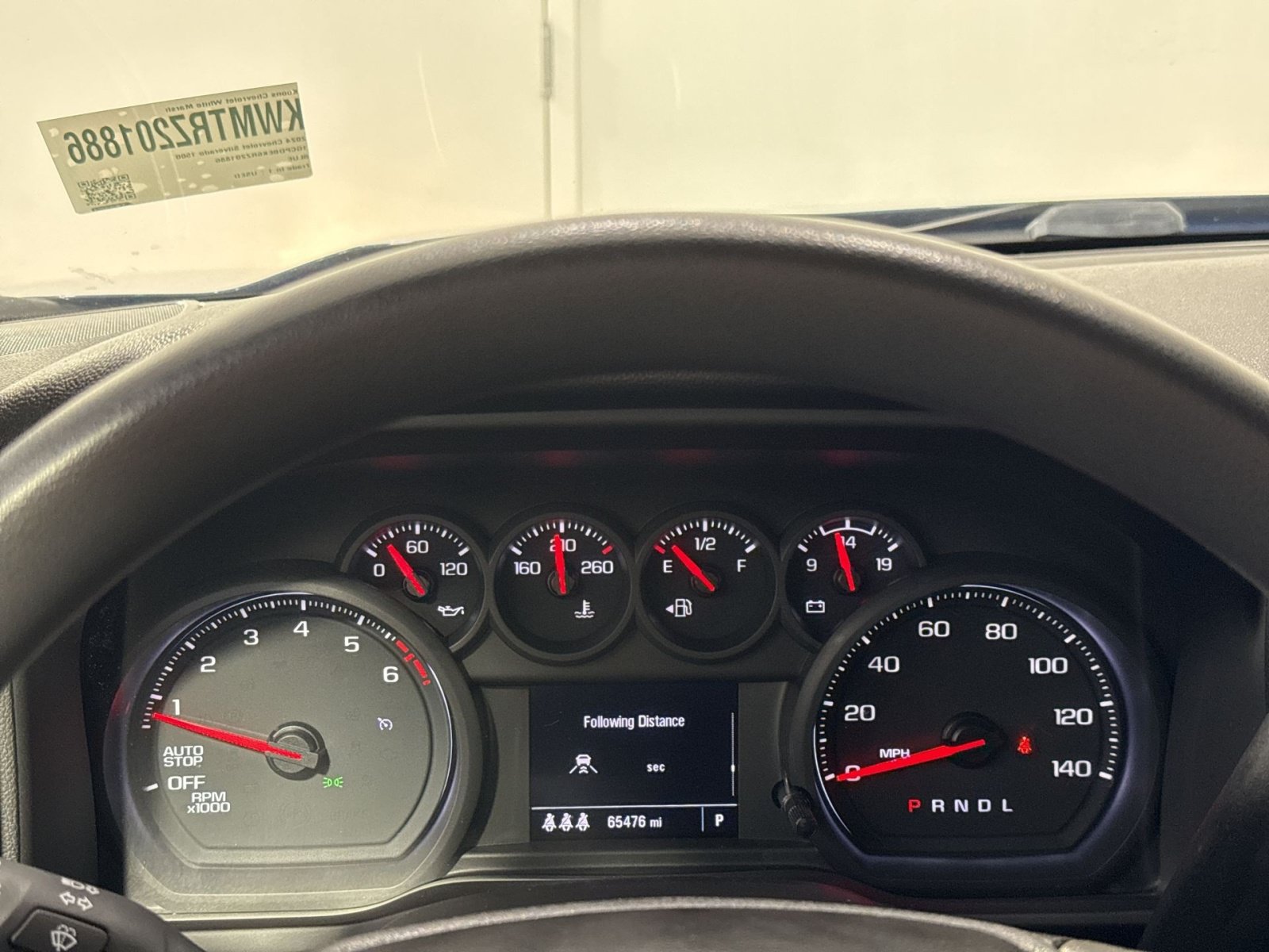 Used 2024 Chevrolet Silverado 1500 Custom w/ LPO, Dark Essentials Package AWD/4WD image 18