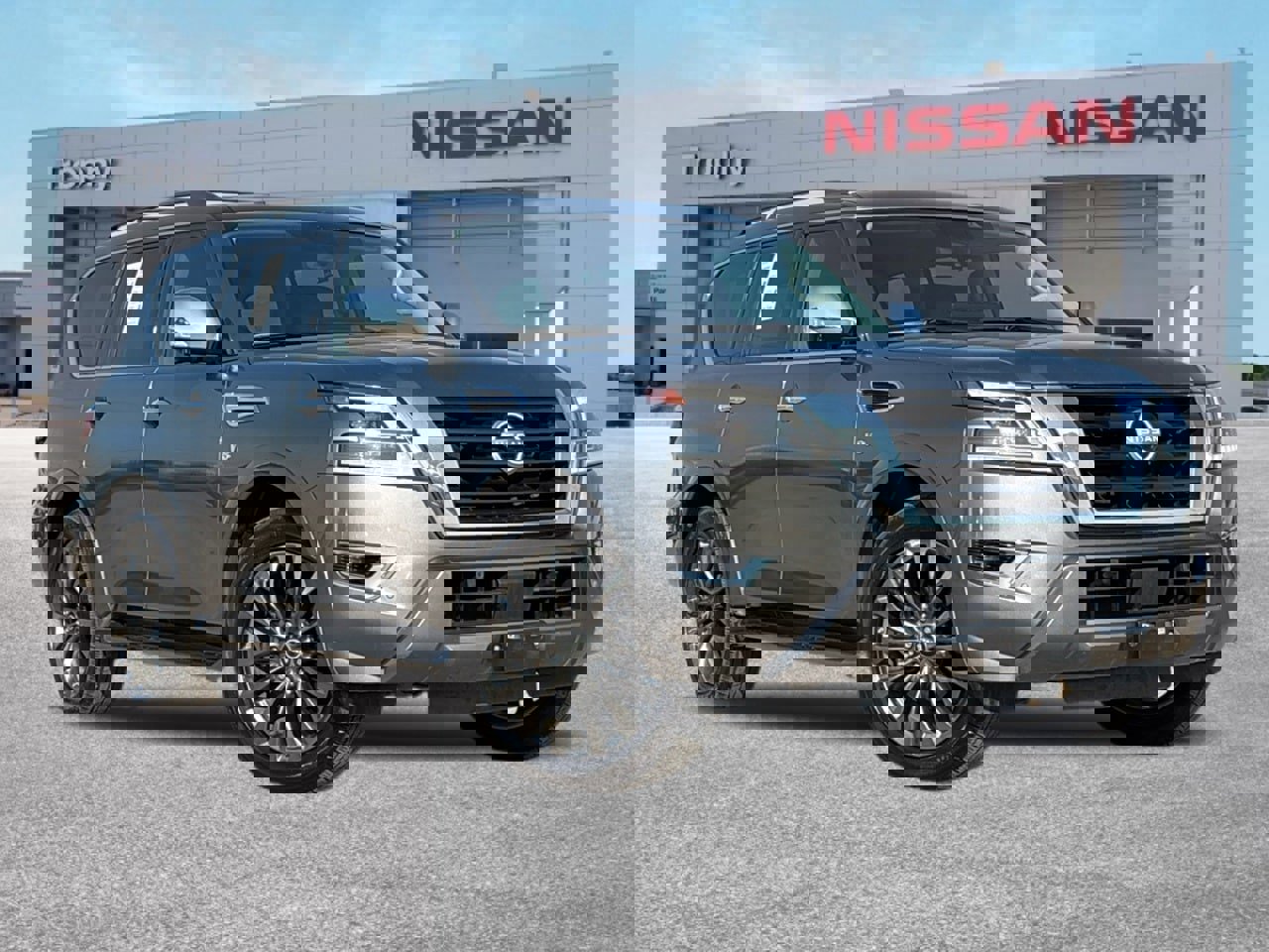 Certified 2022 Nissan Armada Platinum w/ Captain's Chairs Package