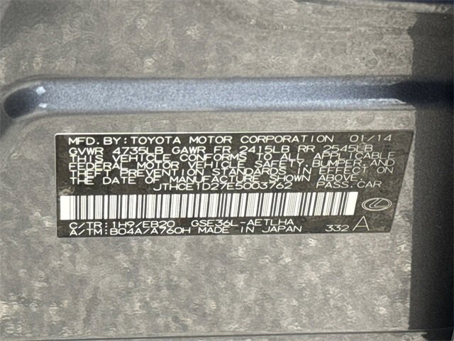 Used 2014 Lexus IS 350 350 w/ F Sport Package image 41