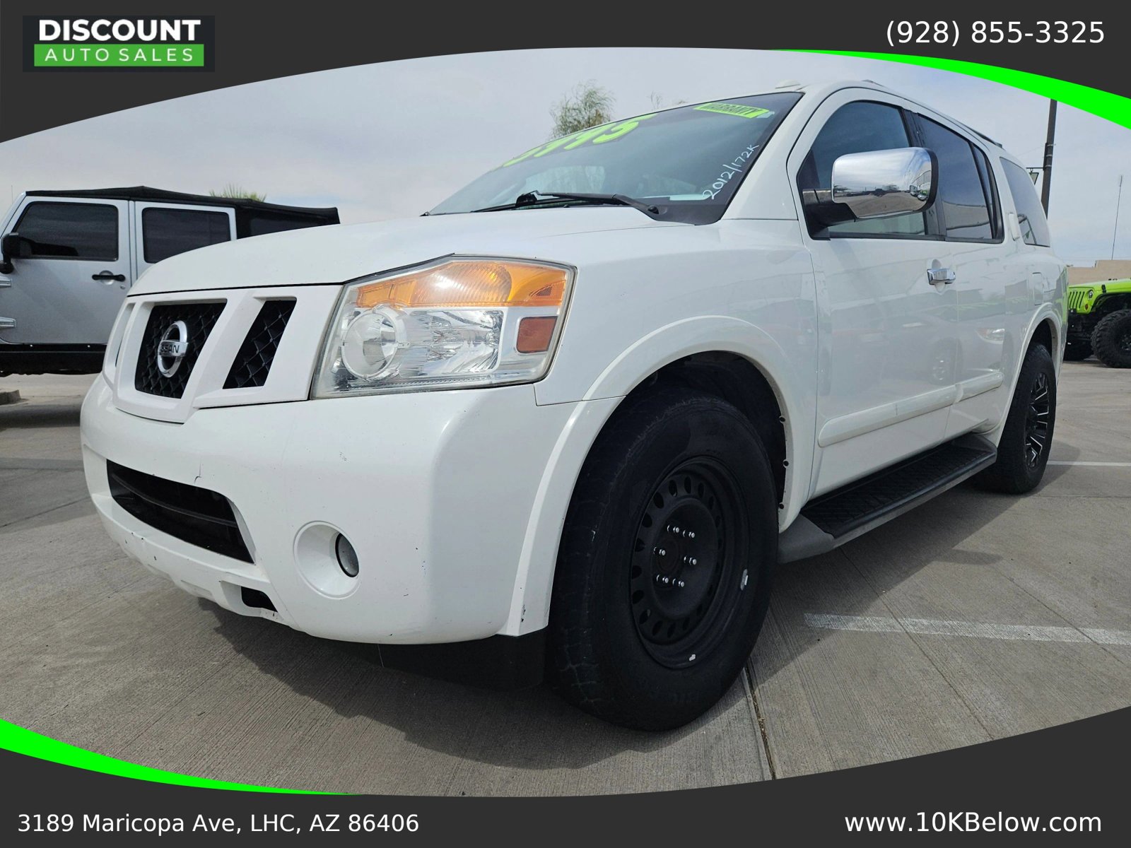 Used 2012 Nissan Armada SV w/ Driver Pkg RWD image 3