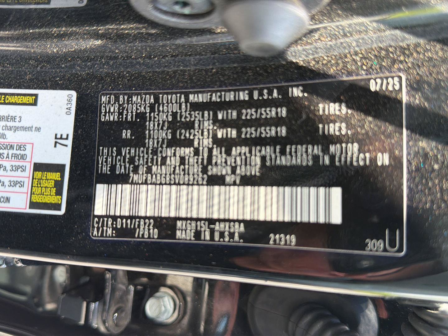 Used 2025 Toyota Corolla Cross AWD Hybrid image 38