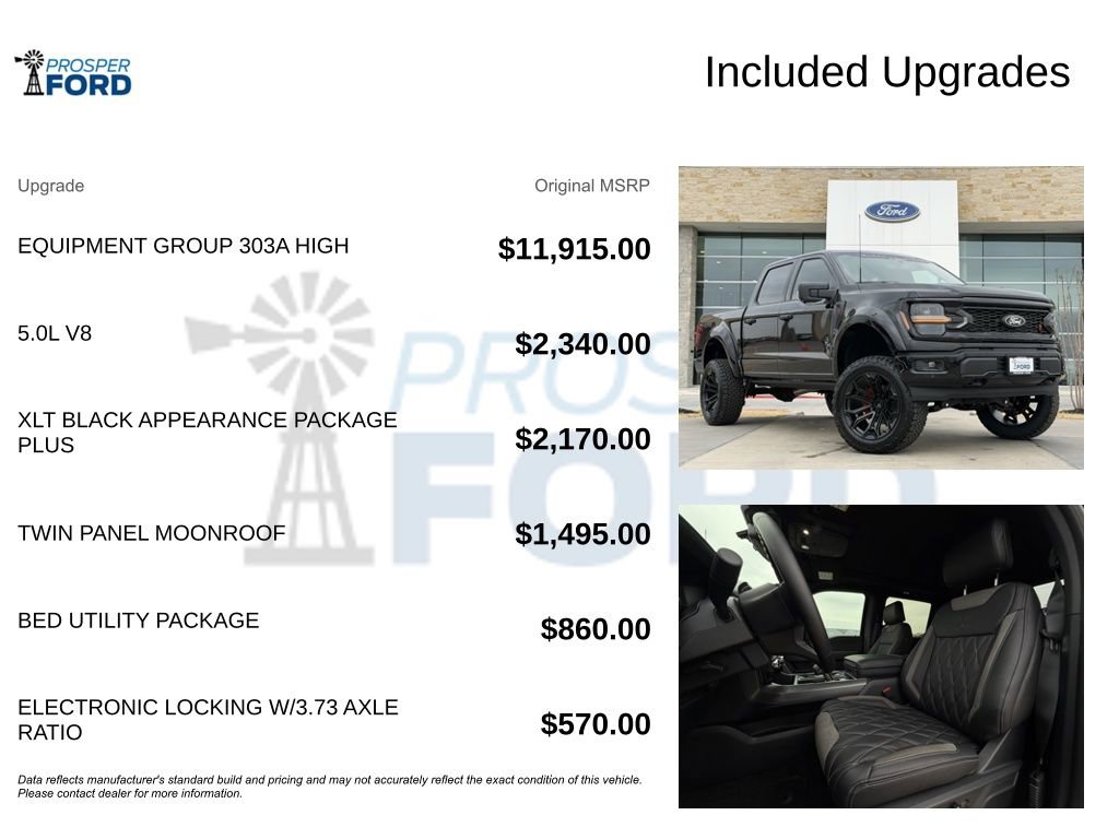 New 2026 Ford F150 XLT w/ Equipment Group 303A High image 48