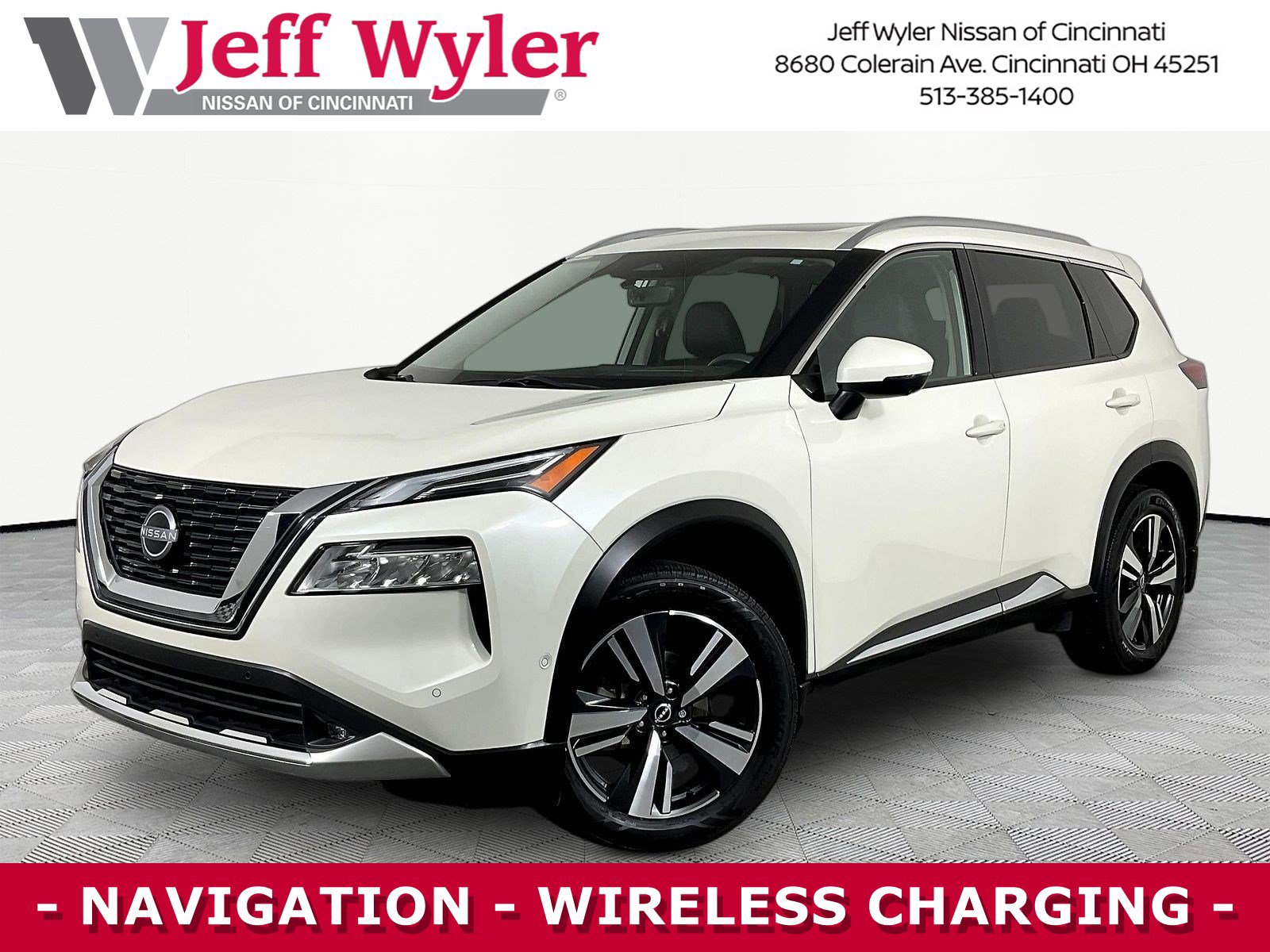 Certified 2022 Nissan Rogue Platinum w/ Head-Up Display Package AWD/4WD image 1