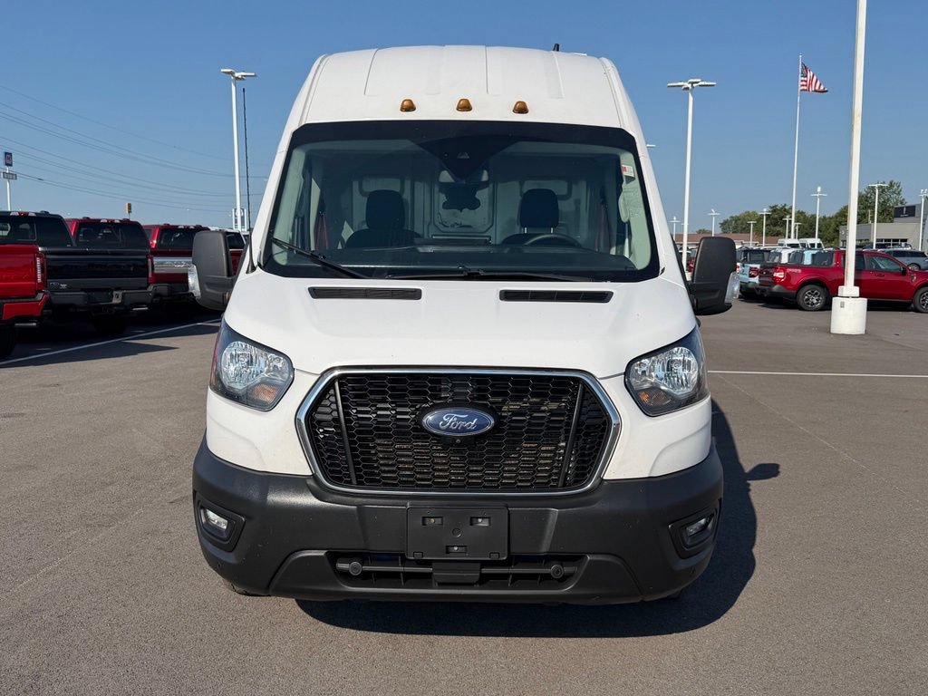 Used 2023 Ford Transit 350 148 High Roof Extended DRW w/ Fleet Safety Package RWD image 2