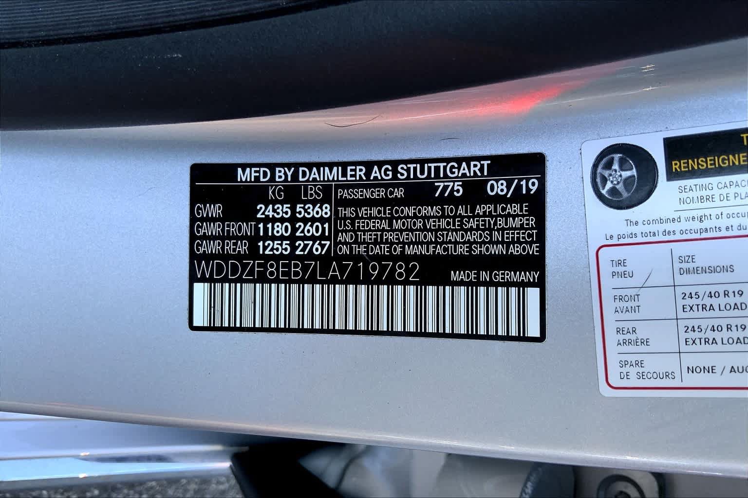 Certified 2020 Mercedes-Benz E 350 4MATIC Sedan image 37