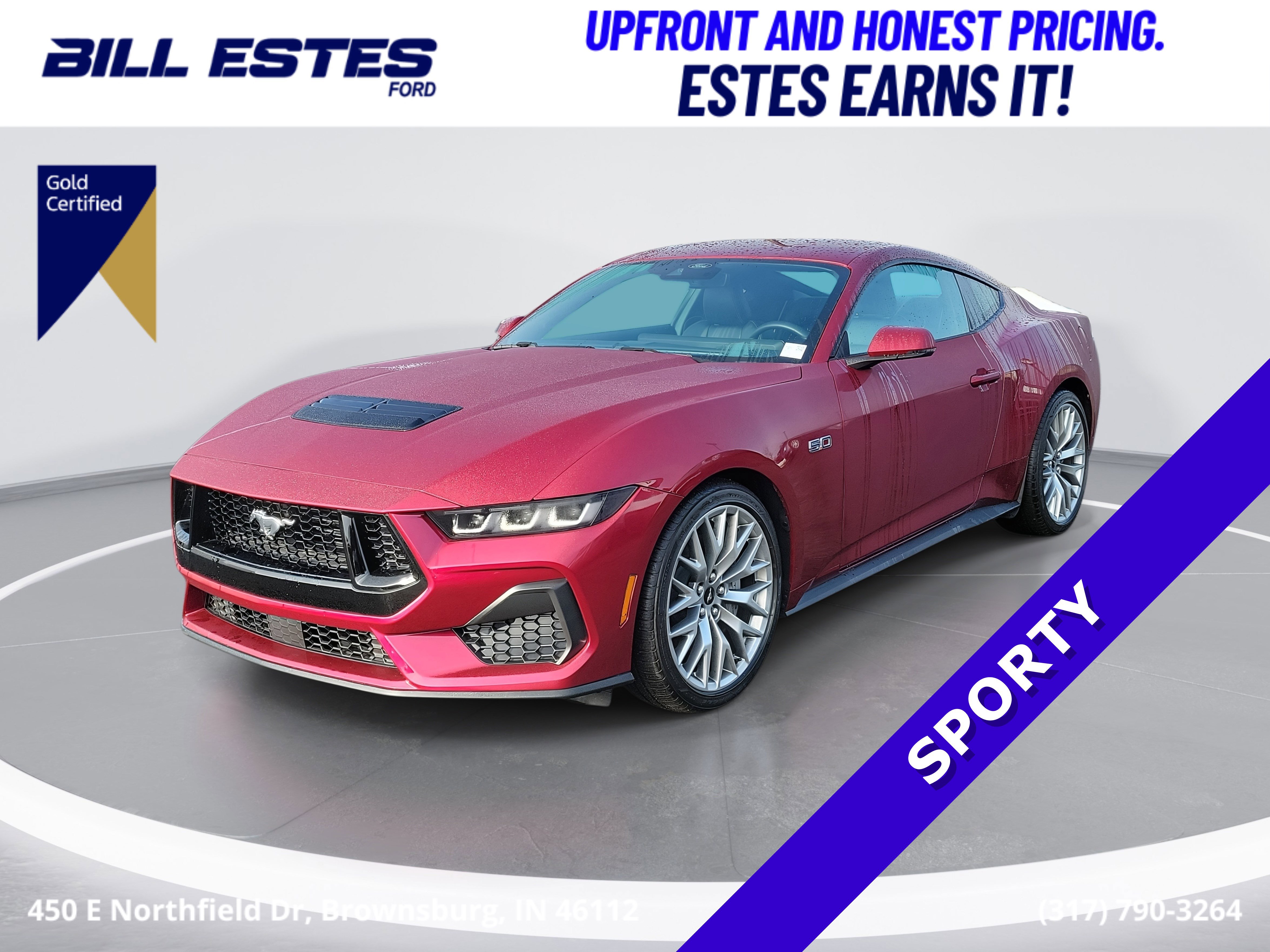 Certified 2025 Ford Mustang GT Premium