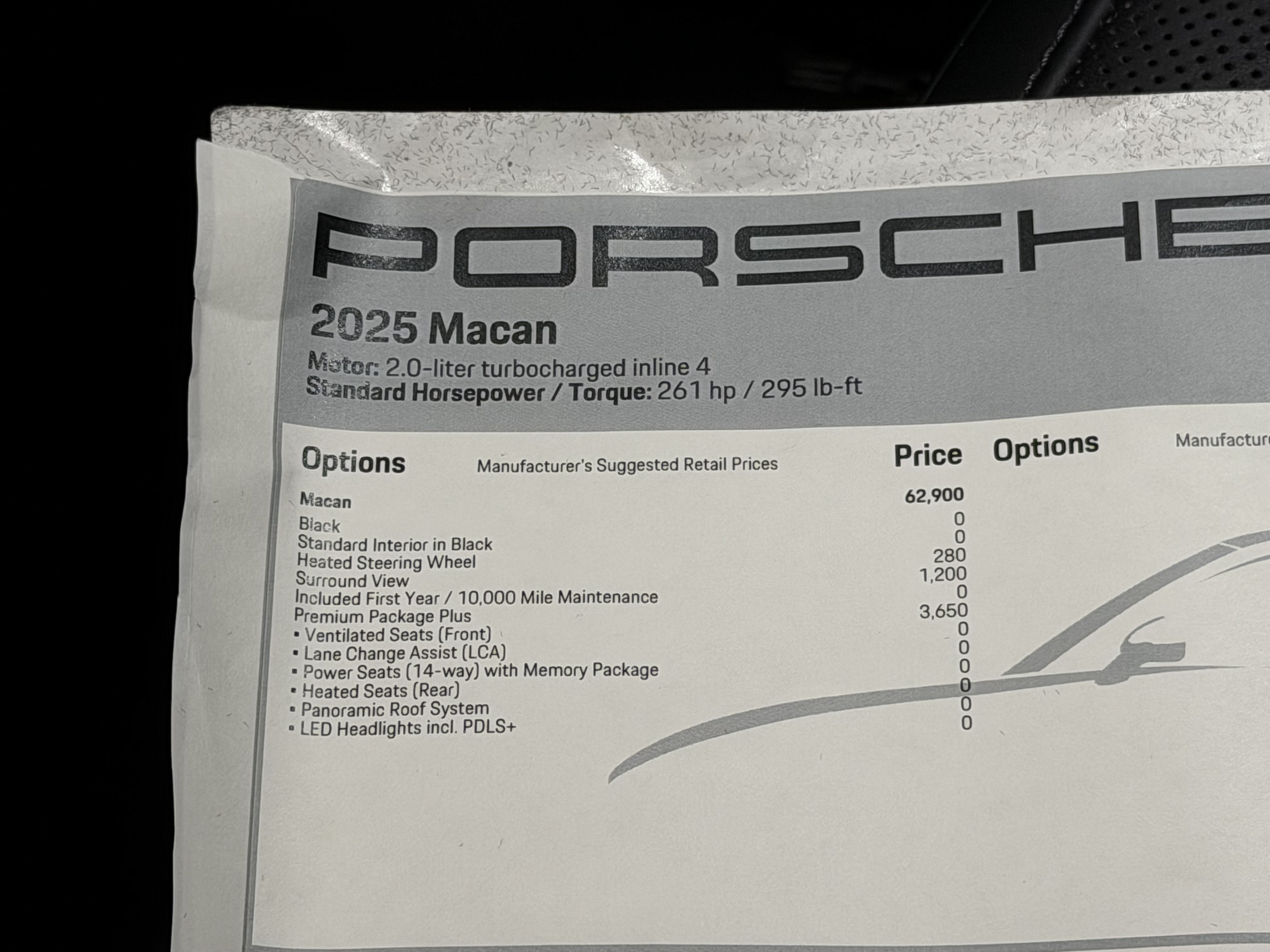 Certified 2025 Porsche Macan AWD/4WD image 58
