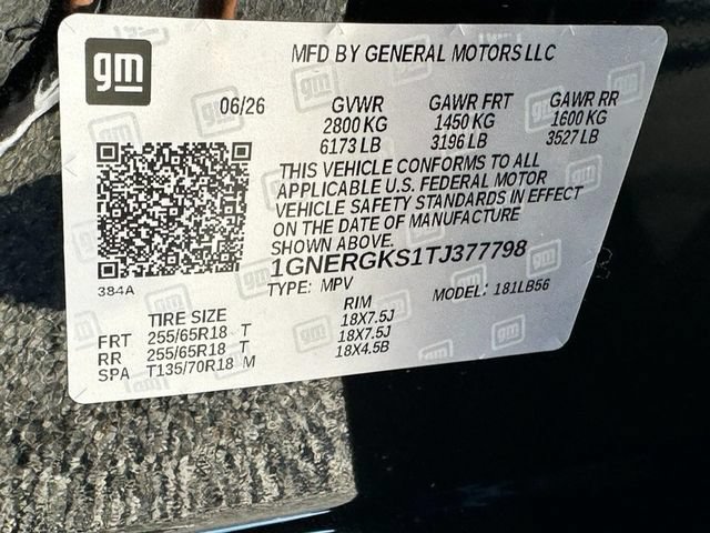 New 2026 Chevrolet Traverse LT w/ LPO, Floor Liner Package FWD image 15