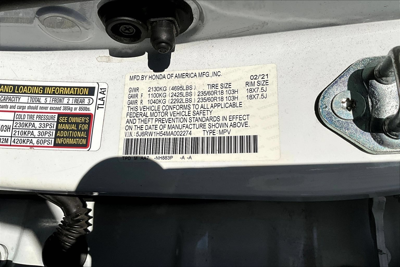 Used 2021 Honda CR-V EX image 18