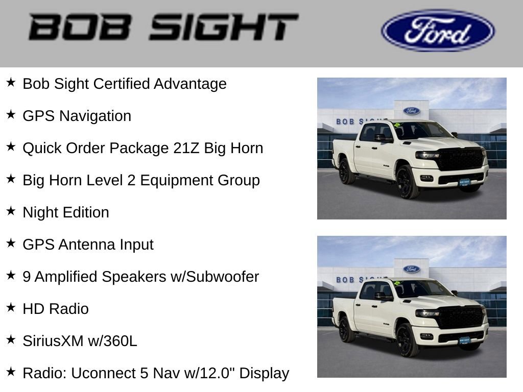 Used 2025 RAM 1500 Big Horn image 3